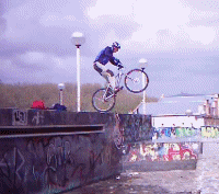 moutain bike trials riding video