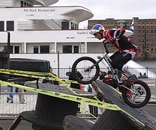 trials bike video