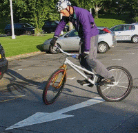 balance in biketrials