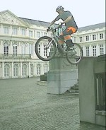 mountain biking and biketrial skills