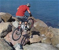 mountain biking and biketrial skills